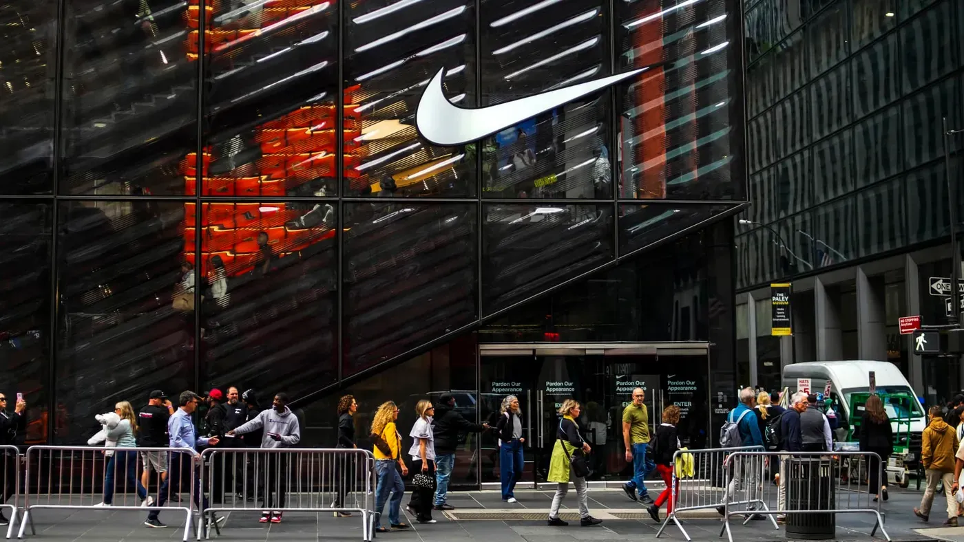 Nike shares drop as retailer posts disappointing sales, announces layoffs as part of restructuring