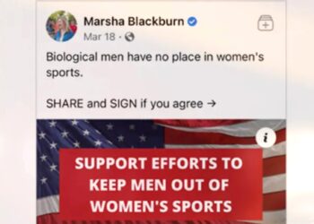 Blackburn's Facebook post