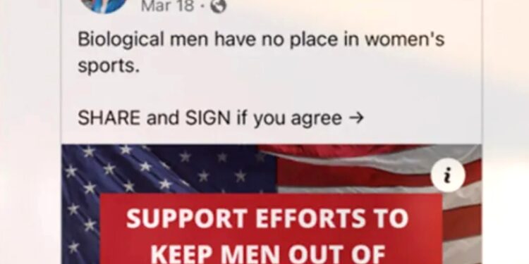 Blackburn's Facebook post