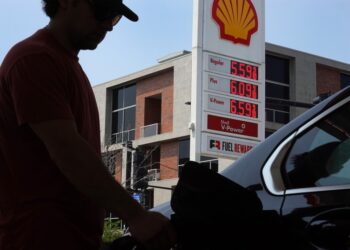 US households are now spending nearly double what it cost to put gas in the car compared to a year ago, according to analysts.