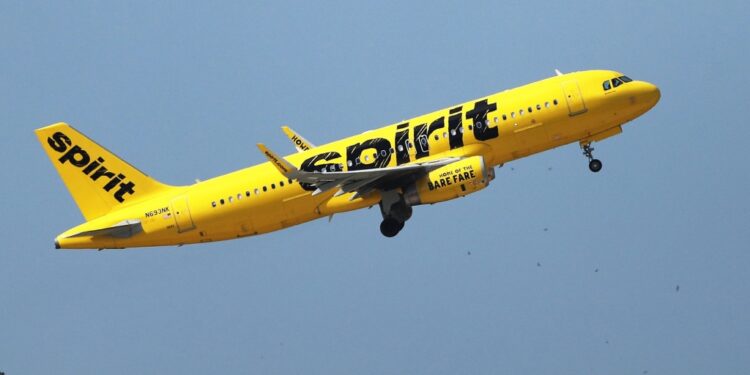 Spirit Airlines plane