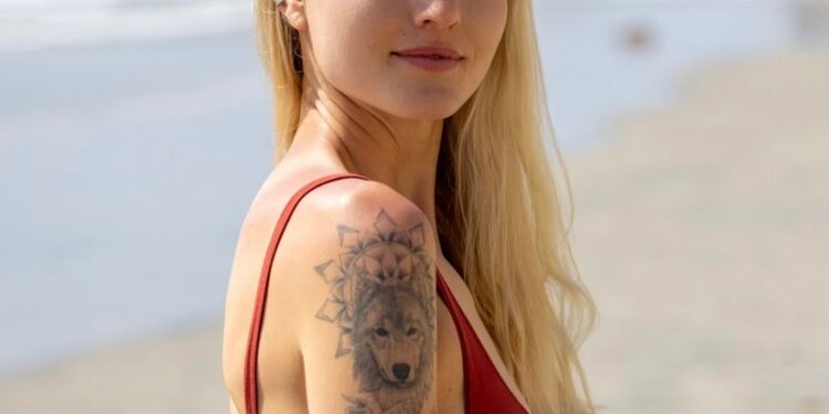 Former model turned competitive runner Lucie Beatrix turned said she learned how to subsist on cigarettes and wine in model apartments.