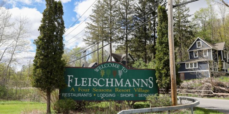 Fleischmanns sign