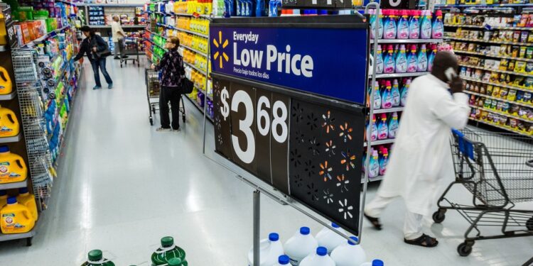 The nation's largest retailer has been beset by record levels of inflation as well as snarls in the global supply chain.