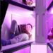 The "Skynest" concept includes six full-length sleeping pods.