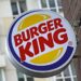A Burger King logo is seen outside a restaurant.