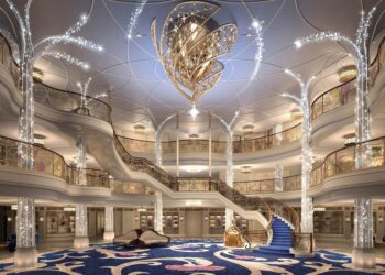 Digital rendering shows the grand hall at 'The Wish.'