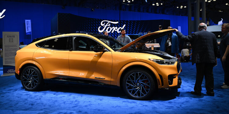 Ford recalls 49,000 Mach-E EVs over potential power loss