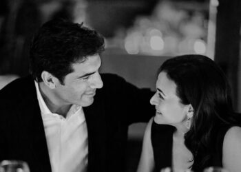 Sheryl Sandberg and Tom Bernthal