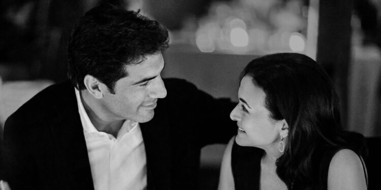 Sheryl Sandberg and Tom Bernthal