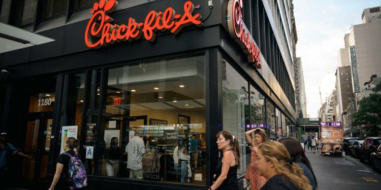 Chick-fil-A opening 1st stand-alone branch in NYC