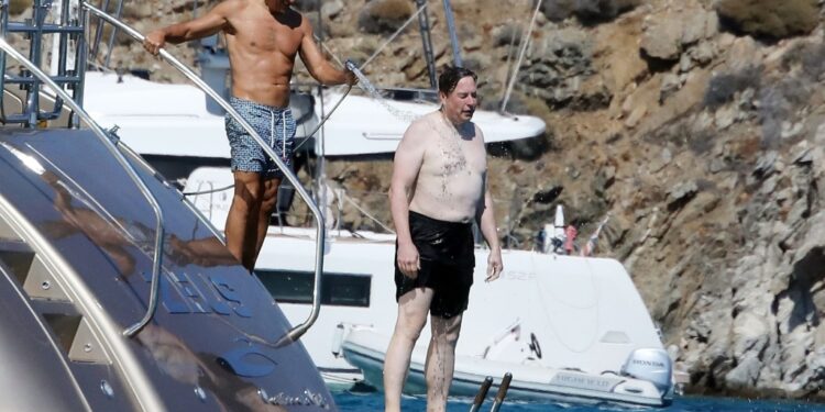 Elon Musk Jokes Shirtless Pics In Mykonos Are ‘good Motivation Noti Group 9524