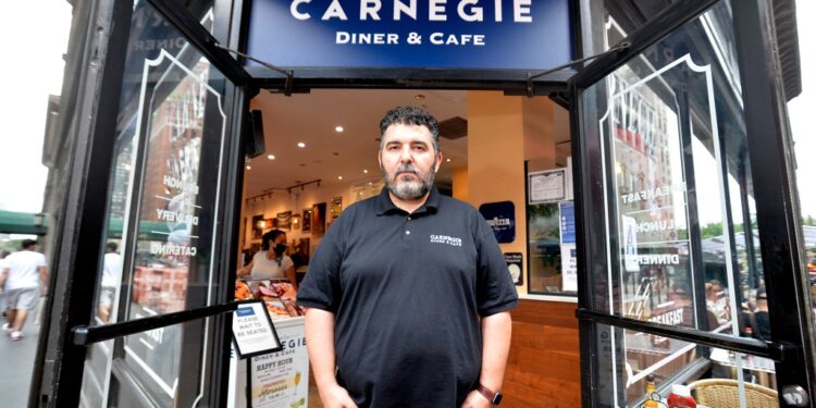 Stathis Antonakopoulos, owner of the Carnegie Diner