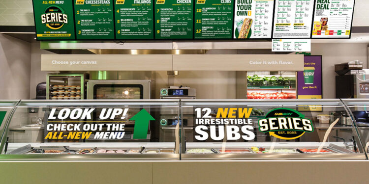 Subway unveils new 'Subway Series' menu with massive promotion
