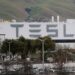 FILE PHOTO: The view of Tesla Inc's U.S. vehicle factory in Fremont, California, U.S., March 18, 2020. REUTERS/Shannon Stapleton/File Photo