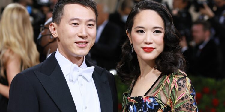 TikTok Chief Executive Shou Zi Chew, left, told lawmakers he hopes to finalize security controls in the near future.