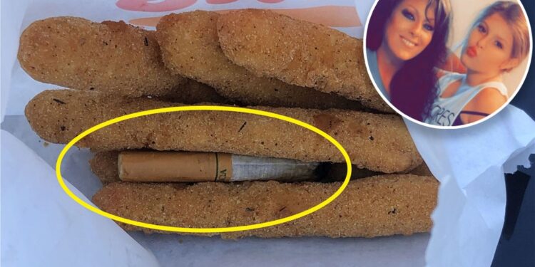 Mississippi's Jenn Holifield described the horrifying moment her daughter Blaze found a half-smoked cigarette in her Burger King chicken.