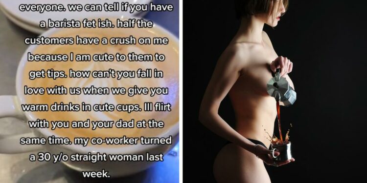 We flirt to get tips