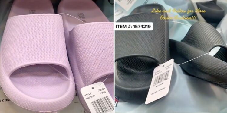 One of the most widely-viewed TikToks shows a pair of sandals for $9.99.