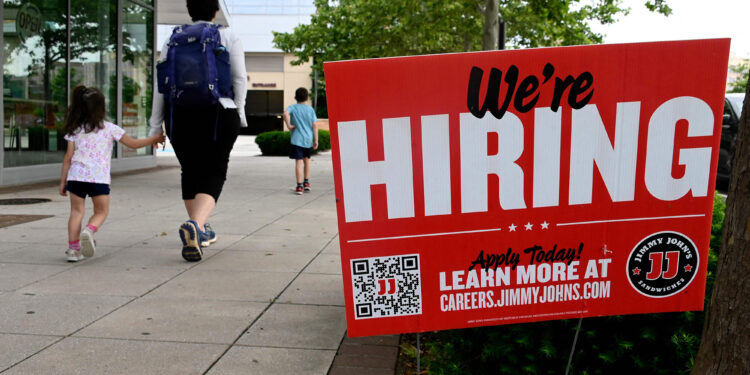 Jobless claims fall for second straight week