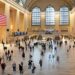 Commuters pass through Grand Central Terminal on March 10, 2020, in New York.