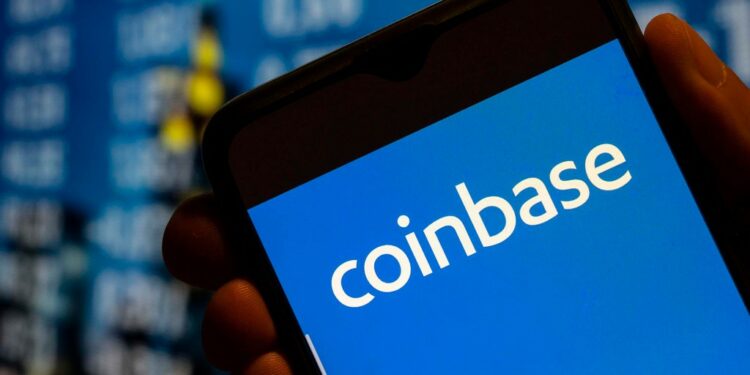 Shares of Coinbase spiked after the company announced a partnership this week with BlackRock.