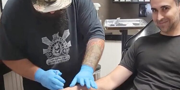 Brandon Dalaly has chip implanted