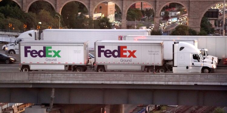 FedEx truck
