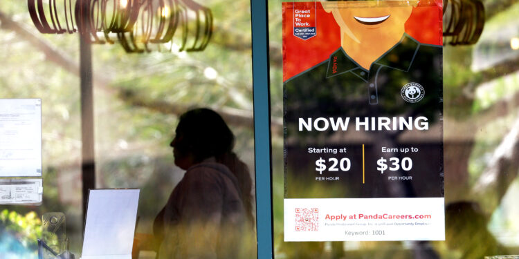 Jobless claims drop by 5,000 to two-month low