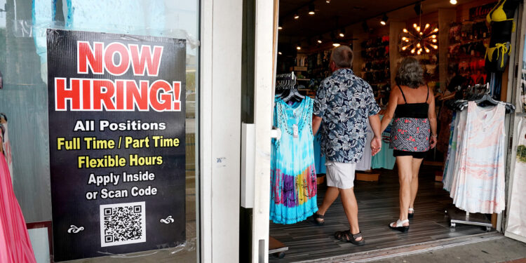 Jobless claims fall for 5th straight week