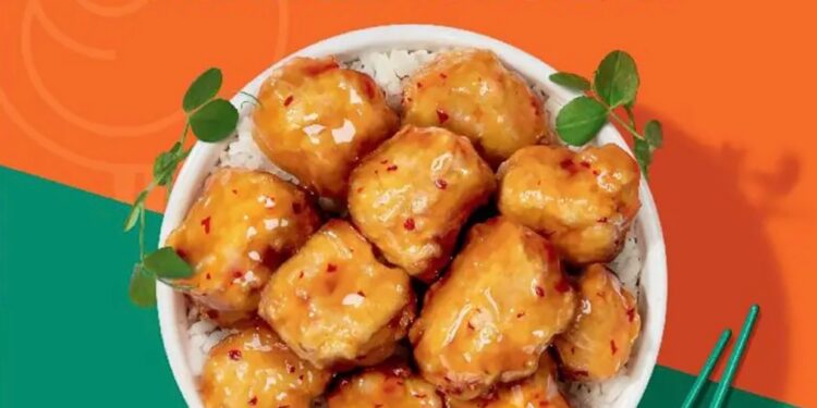 Panda Express and Beyond Meat teaming up for special menu item.