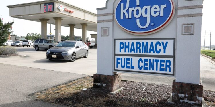 Kroger fueling center in Flowood, Miss.