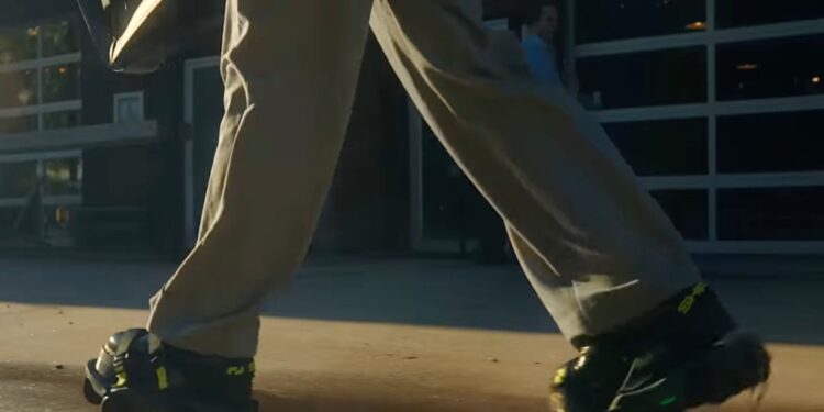 The makers of Moonwalkers claim the shoe will increase walking speed by 250%.