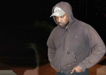 Kanye West in L.A. Friday.