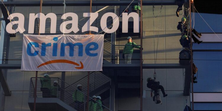 Labor stoppages are planned for Black Friday at dozens of Amazon facilities in the US and Europe.