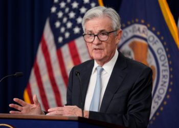 Futures contracts that settle to the Fed's benchmark rate now show traders expect the blistering pace of policy tightening to slow next month, pricing in about an 80% chance Fed Chair Jerome Powell will deliver just a half-point rate hike.