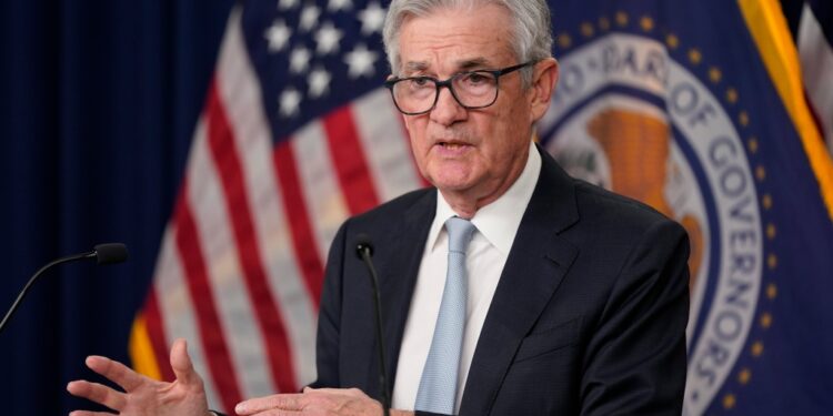 Futures contracts that settle to the Fed's benchmark rate now show traders expect the blistering pace of policy tightening to slow next month, pricing in about an 80% chance Fed Chair Jerome Powell will deliver just a half-point rate hike.