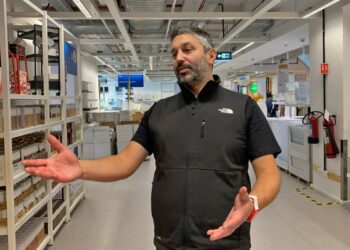 Tolga Oncu, head of retail at Ingka group which owns most IKEA stores worldwide.