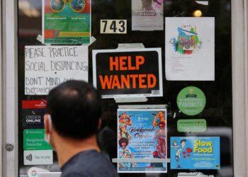 "Help Wanted" sign