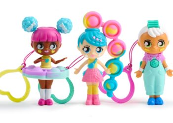 Three Fashion Fidget dolls.