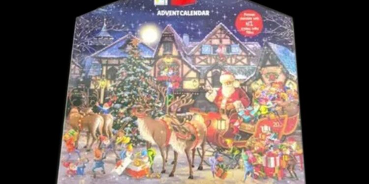 The affected advent calendar