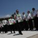Delta Air Lines pilots protesting in June.