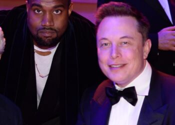 Kanye West and Elon Musk