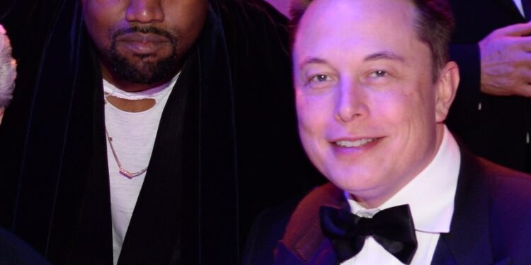 Kanye West and Elon Musk