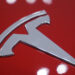 Tesla logo on vehicle