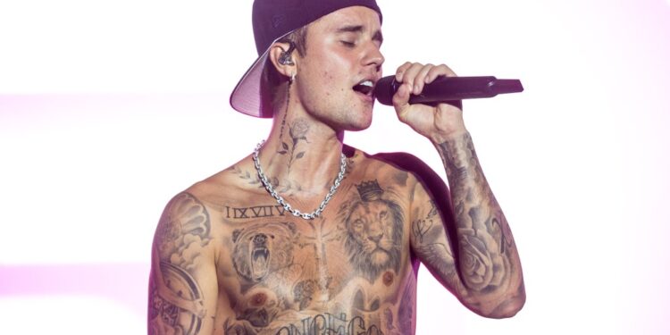 The Canadian crooner is known for hit songs "Ghost" and "Sorry."