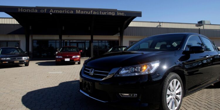 Honda automobile plant