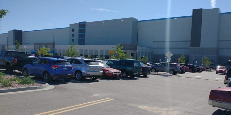 Rick Jacobs, 61, died of a heart attack before dawn on Dec. 27 just as he was about to finish up a night shift at the DEN4 warehouse in Colorado Springs.