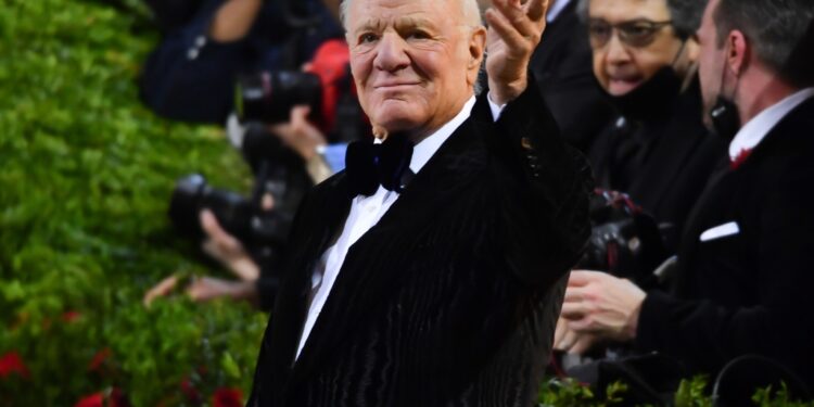 Barry Diller at the 2022 met gala.