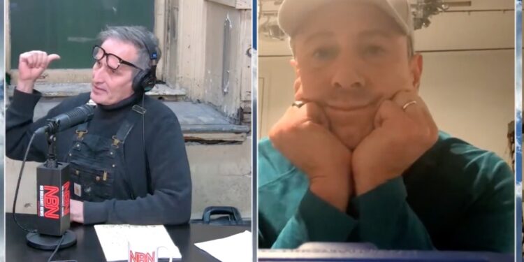 Chris Cuomo during an interview with Charlie LeDuff on his podcast